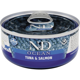 Farmina Cat Boite Thon-Saumon 30x70gr