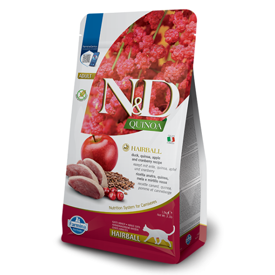 Farmina Cat Hairball Canard &amp; Pomme 1.5kg