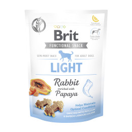 BRIT Snack Dog Light Rabbit 150gr