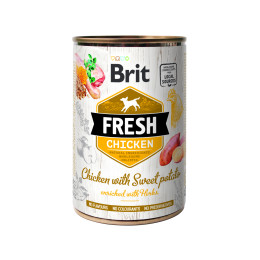 Brit Fresh Dog Chicken Box with Sweet Potato 6x400gr