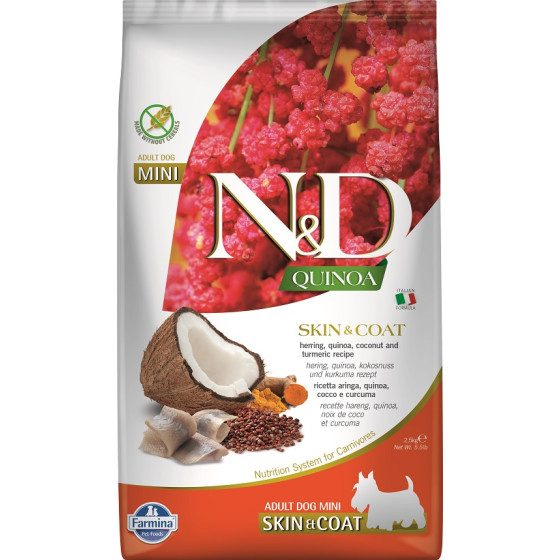 Farmina Dog Skin&Coat Mini Hareng, Quinoa