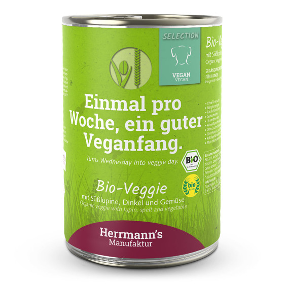 Herrmann's Dog Sensitive Vegan 12x400gr