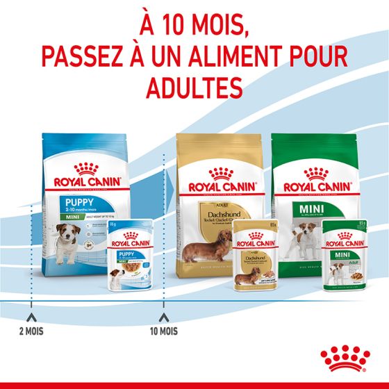 Royal Canin Wet Dog Food Mini Puppy Pouches 12x85g
