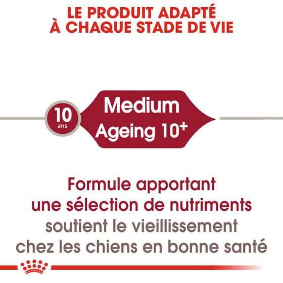 Royal Canin dog SIZE N medium Aging 10+3kg (Delay 2 to 5 days)