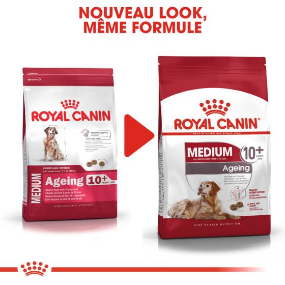 Royal Canin dog SIZE N medium Aging 10+3kg (Delay 2 to 5 days)