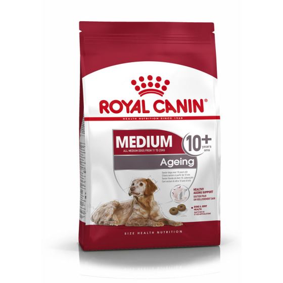 Royal Canin dog SIZE N medium Ageing 10+3kg(Délai 2 a 5 jours)