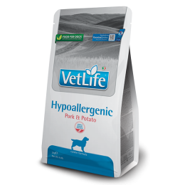 Farmina Dog VetLife Hypoallergenic Porc Pomme de terre 12kg