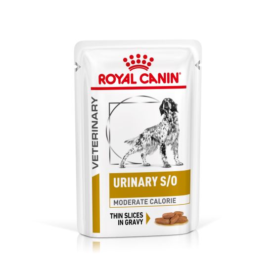 RC Vet Dog Urinary S/O Moderate Calorie in Gravy 4x12x100gr