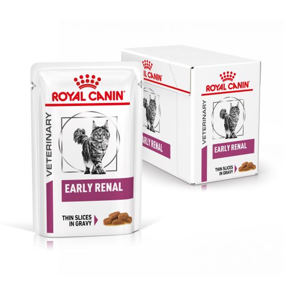 RC Vet Cat Early Renal Thin Slices in Gravy 4x12x85gr